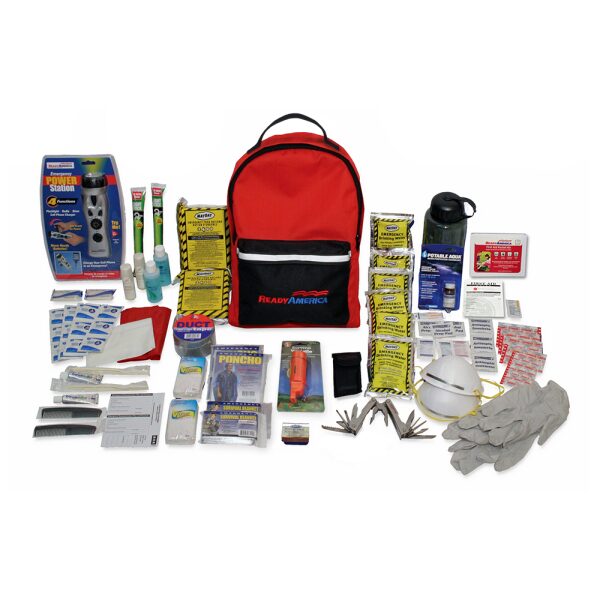 2 Person Emergency Kit (3 Day Backpack) - Ready America, Inc.