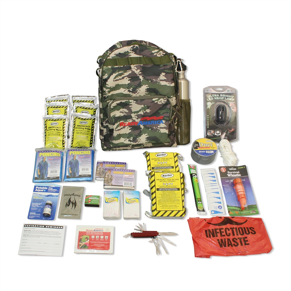 Person Emergency Backpack Starter Kit
