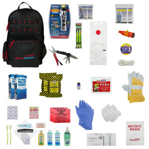64 Piece Survival Kit Backpack
